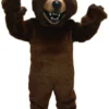 MaskUS Brown Grizzly Bear Mascot Costume