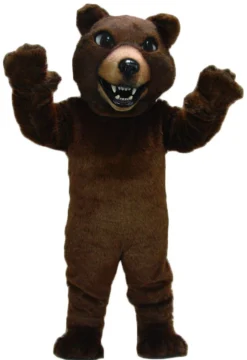 MaskUS Brown Grizzly Bear Mascot Costume