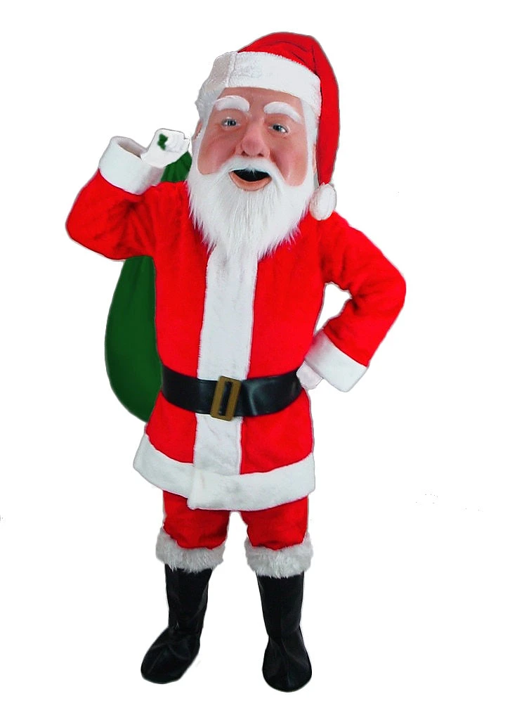 MaskUS Santa Claus Mascot Costume 3 MaskUS Santa Claus Mascot Costume