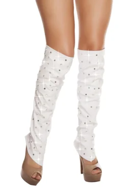 Roma Costume Rhinestone Leg Warmers Accessories