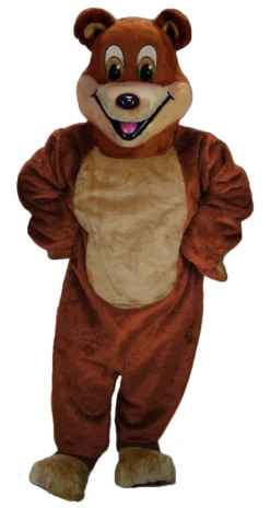 MaskUS Mascot Costumes Cartoon Bear Mascot Costume