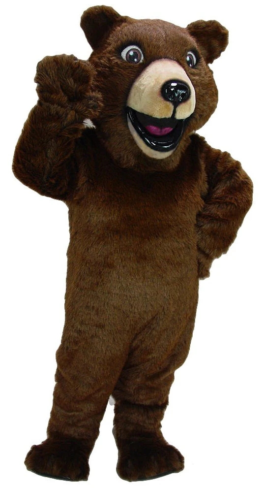 MaskUS Happy Grizzly Mascot Costume Mascot Costumes 3 MaskUS Happy Grizzly Mascot Costume Mascot Costumes