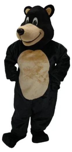 MaskUS Bongo Black Bear Mascot Costume Mascot Costumes