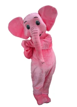 MaskUS Pink Elephant Mascot Costume