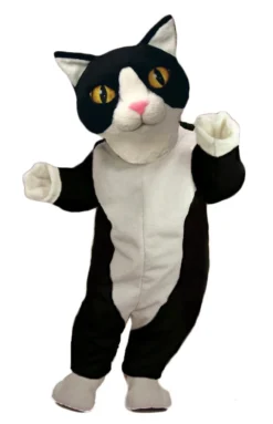 MaskUS Mascot Costumes Tuxedo Cat Mascot Costume