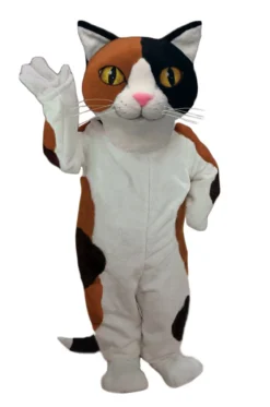 MaskUS Mascot Costumes Calico Cat Mascot Costume