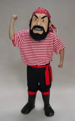 MaskUS Pirate Mascot Costume Mascot Costumes