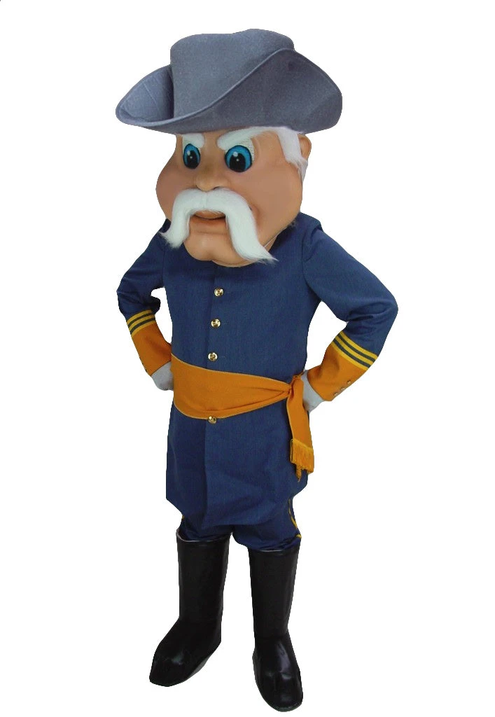 MaskUS Mascot Costumes Civil War Union General Mascot Costume 3 MaskUS Mascot Costumes Civil War Union General Mascot Costume