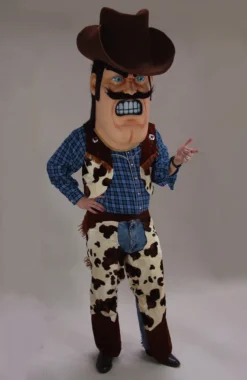 MaskUS Cowboy Mascot Costume Mascot Costumes