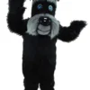 MaskUS Black Terrier Dog Mascot Mascot Costumes