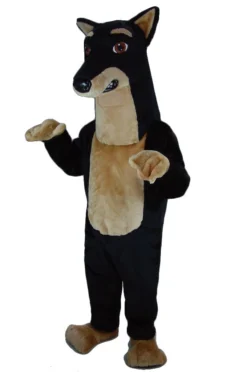 MaskUS Doberman Pinscher Dog Mascot Costume Mascot Costumes