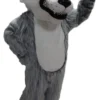 MaskUS Grey Wolf Mascot Costume 2 MaskUS Grey Wolf Mascot Costume