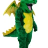 MaskUS Mascot Costumes Green Dragon Mascot Costume