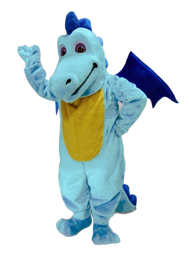 MaskUS Blue Dragon Mascot Costume 3 MaskUS Blue Dragon Mascot Costume