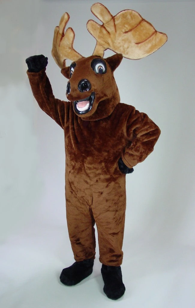 MaskUS Mascot Costumes Mr. Moose Mascot Costume 3 MaskUS Mascot Costumes Mr. Moose Mascot Costume