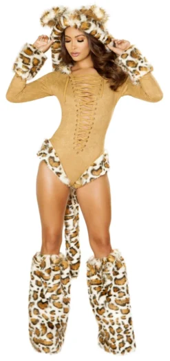 Roma Costume Leopard Princess Costume Womens Costumes