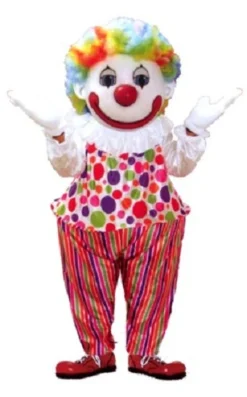 MaskUS Happy Clown Mascot Costume