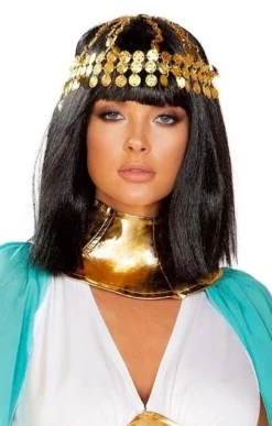 Roma Costume Accessories Gold Coin Headpiece