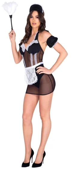 Roma Costume French Kiss Maid Costume Womens Costumes
