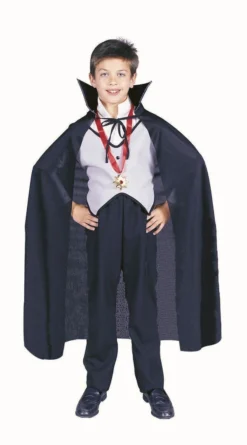 RG Costumes Long Vampire Cape (Child) Boys