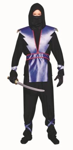 RG Costumes Boys Blue Ninja Master (Teen)
