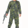 RG Costumes Mens Costumes Camouflage Army Costume (Teen)