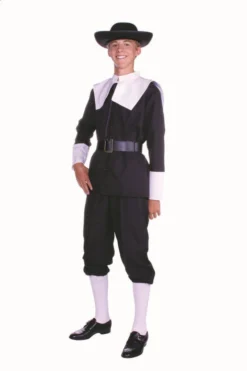 RG Costumes Pilgrim Man Black (Teen) Boys