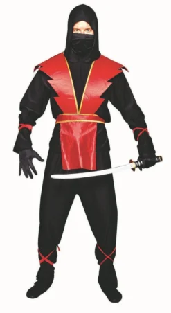RG Costumes Red Ninja Master (Teen)