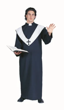RG Costumes Deluxe Priest Costume Mens Costumes