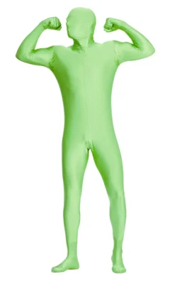 RG Costumes Mens Costumes Green Skinsuit Costume