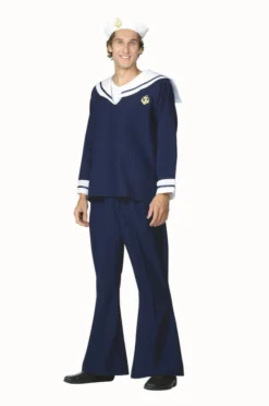 RG Costumes Sailor Navy Blue Costume Mens Costumes