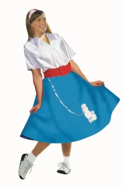 RG Costumes Womens Costumes Poodle Skirt W/ Blouse 50s Dress