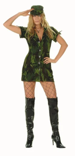 RG Costumes Womens Costumes Sexy Army Soldier Costume