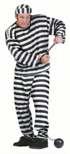 RG Costumes XL Convict Costume Mens Costumes