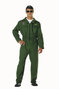 RG Costumes Mens Costumes Top Gun Air Force Pilot Costume XL