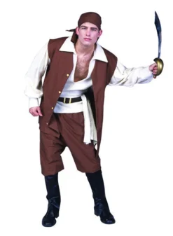 RG Costumes Caribbean Pirate Costume XL Mens Costumes