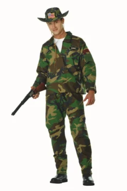 RG Costumes Jungle Commando Camo Costume (XL) Mens Costumes