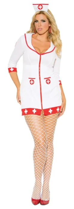 Elegant Moments Nurse Costume Cardiac Arrest Womens Costumes