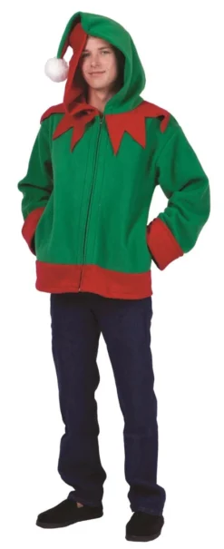 RG Costumes Christmas Elf Hoodie Santas Helper