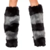 Roma Costume Striped Leg Warmers