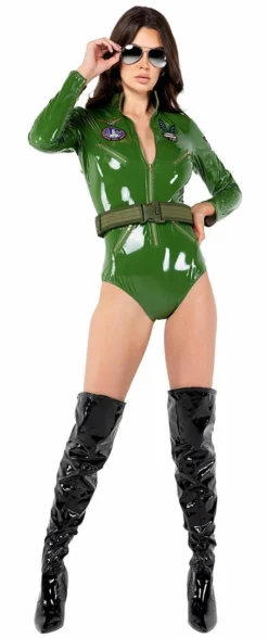 Roma Costume Playboy Top Pilot Womens Costumes