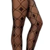 Roma Costume Diamond Print Pantyhose