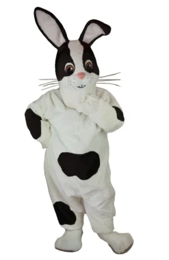MaskUS Black & White Rabbit Mascot Mascot Costumes