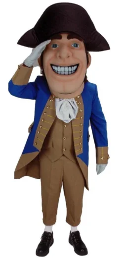 MaskUS Colonial Mascot Costume Mascot Costumes