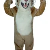 MaskUS Tan Wildcat Mascot Costume 2 MaskUS Tan Wildcat Mascot Costume