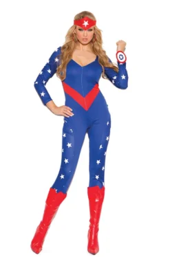 Elegant Moments American Hero Costume Womens Costumes