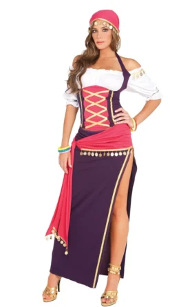 Elegant Moments Womens Costumes Gypsy Maiden Fortuneteller Costume