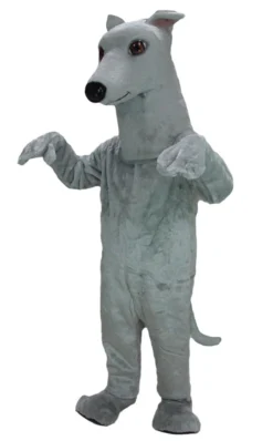 MaskUS Greyhound Dog Mascot Costume Mascot Costumes