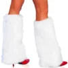 Roma Costume Fur Leg Warmers Accessories
