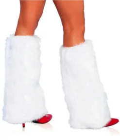 Roma Costume Fur Leg Warmers Accessories